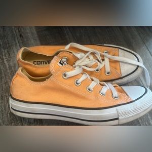 Orange size 6 chucks